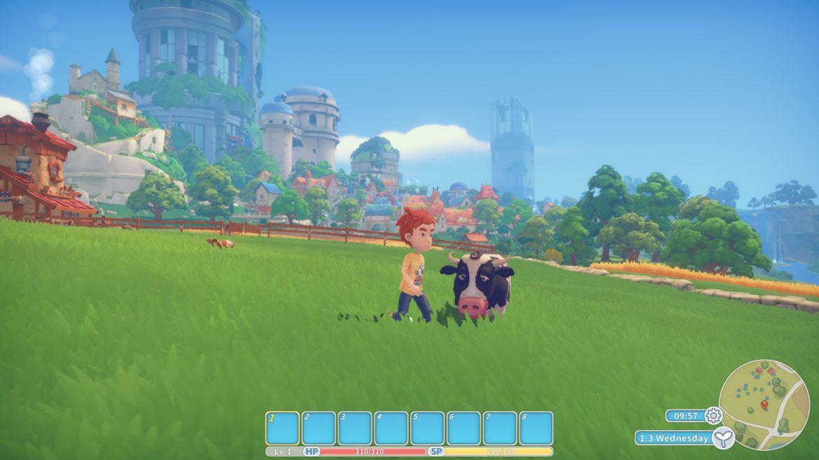 Game: My Time at Portia - Screenshot Cow