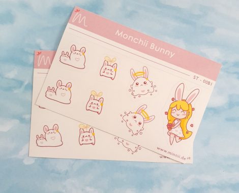 Art: Chibi - Bunny Sticker Set